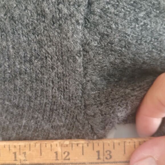 Zara Kids Knit Sweater Size 4-5 Years 110cm Gray Bunny - Picture 7 of 7